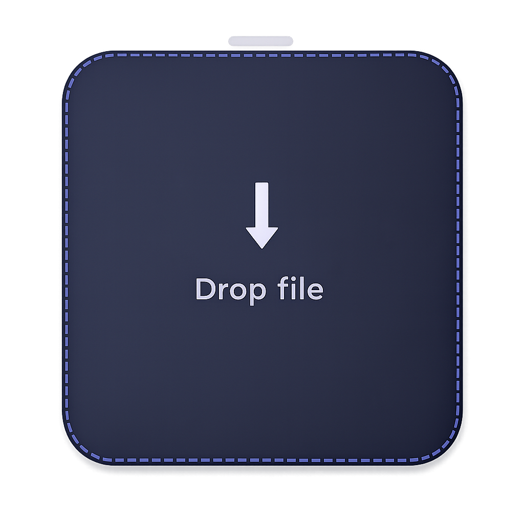 DropFile archives conversion options
